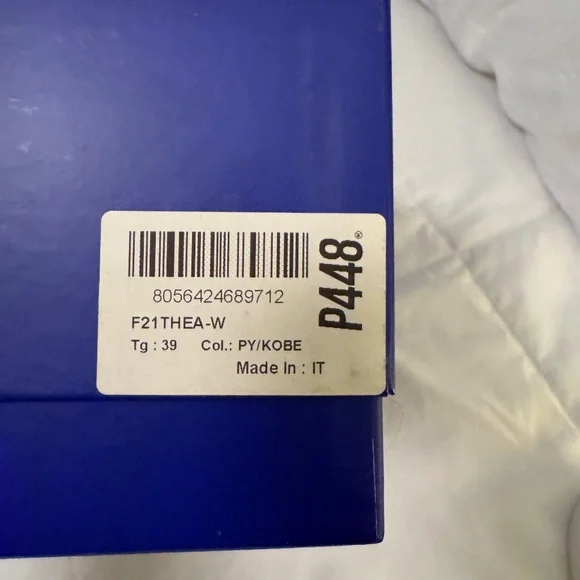 P448 Platform sneaker size 39 New with box - Picture 6 of 8